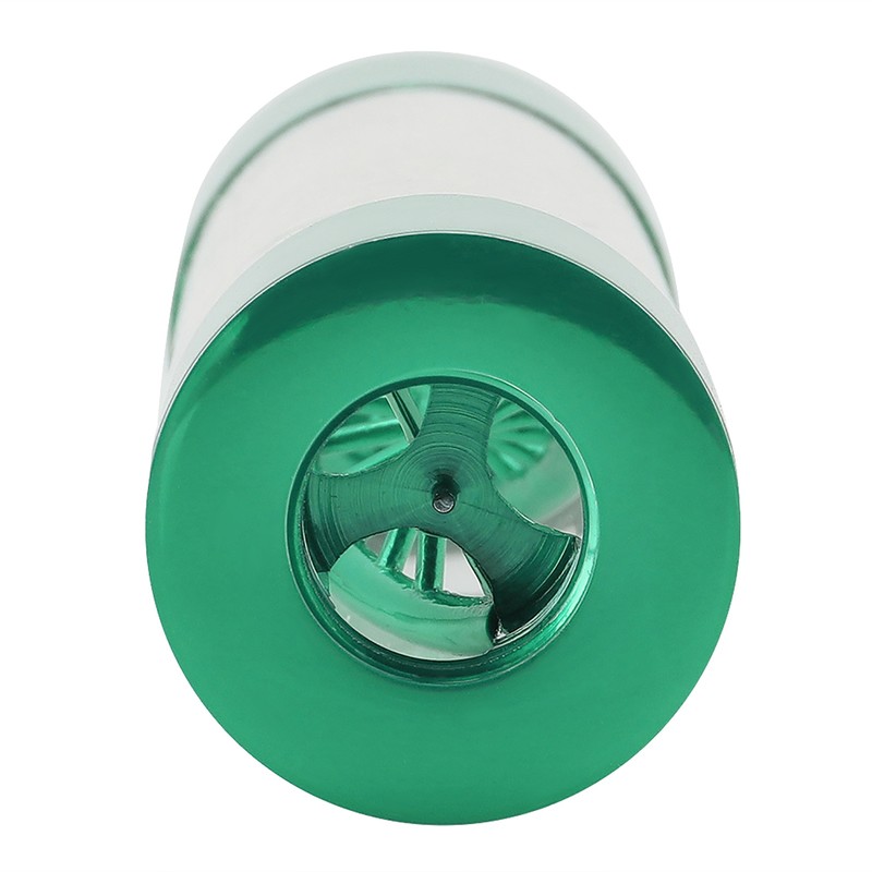 Water Flow Meter Multiple Color Metal Spiral G1/4 Female Thread