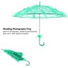 Bridal Lace Cotton Umbrella for Wedding Parties Dancing Photography Prop