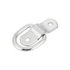 X AUTOHAUX 10pcs D Shape Ring Tie Down Anchors 1/4"