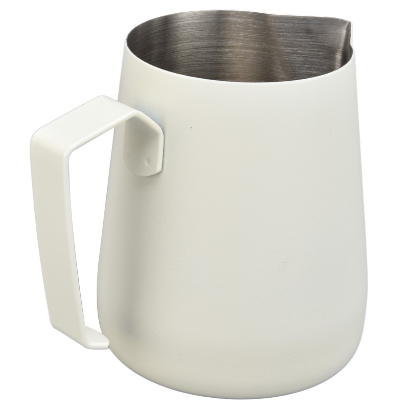 Milk Frothing Pitcher Thickened Frother Cup 450ml with Pointed Spout