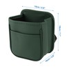 A ABSOPRO Car Trash Can Portable and Hanging 5.9" Length