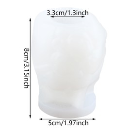 XIAOSHUI Rose Flower Egg Candle Mold Easter Egg Silicone Candle Molds Egg Resin Casting Mold for Candle Making Mold Candle Home Decorate Mold Aromatherapy Candles Gypsum Clay Craft