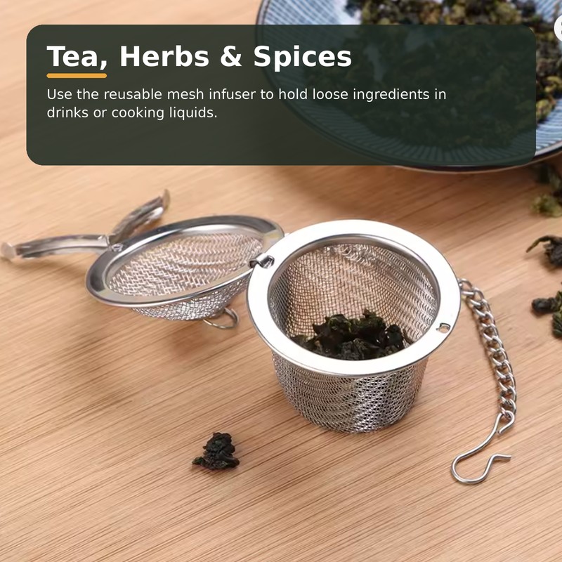 Stainless Steel Tea Infuser Ball for Loose Leaf Tea –