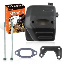 Mtanlo Ported Muffler Bracket Bolt Gasket For Husqvarna 394 395 394XP 395XP 503711305