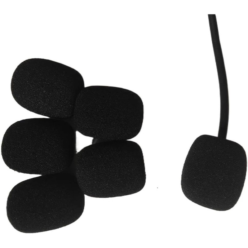 12 Pcs Headset Microphone Covers Foam, Microphone Foam Cover, Microphone