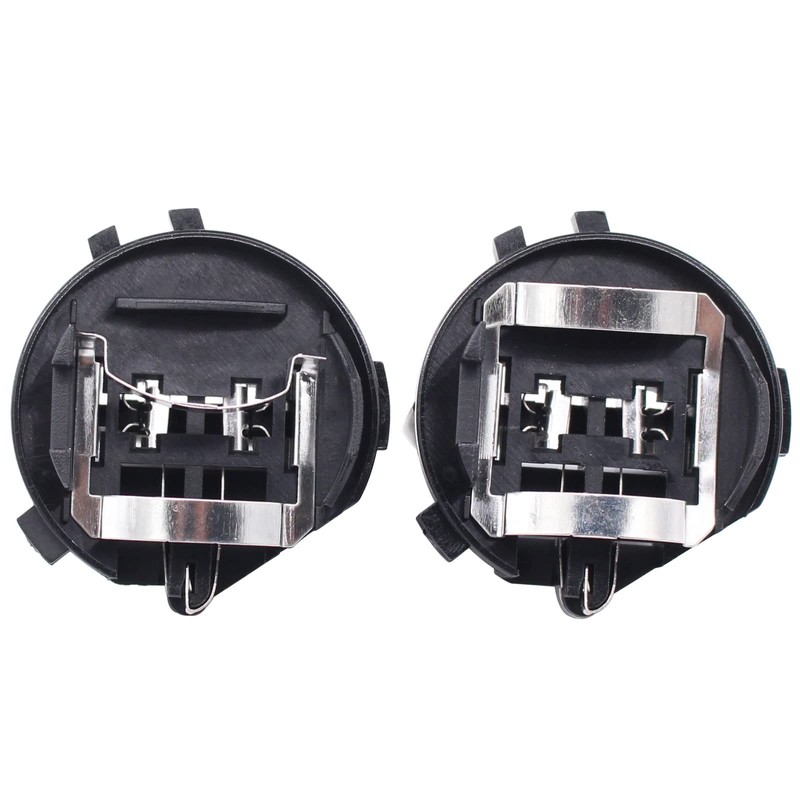 HouYeen 2Pcs Headlights Bulb Socket Holder Adapters for VW Golf