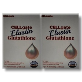 건강식품 셀게이트 엘라스틴 글루타치온 2g 30포 2박스 Health Supplement Cellgate Elastin Glutathione 2g 30 Packs 2 Boxes