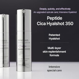 MIXSOON Peptide Cica Hyalshot 350 - 30 ml - Serum Facial Coreano con Péptidos, Centella Asiática, Ácido Hialurónico y PDRN, Skincare Coreano