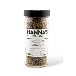 Hanna's Oregano Mexican, Premium Quality, 4 fl oz Glass Jar