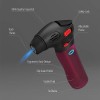 Mk 6-PACK MK Maverick Hue Torch Lighter Refillable, Flame Lock,