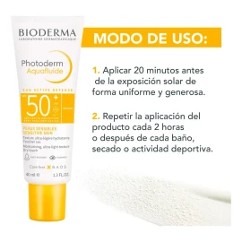 Bioderma Photoderm MAX Aquafluide crema Spf50 40 mL 1 unidad
