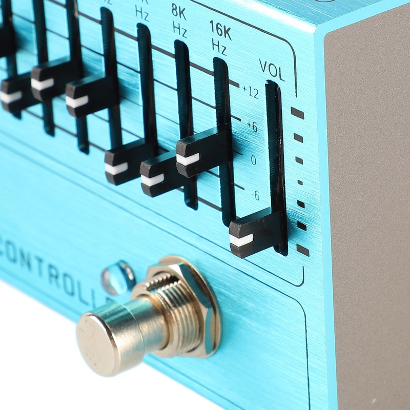 Instrument Band Controller Guitar Tone Preamplifier 10 Bands EQ Independent