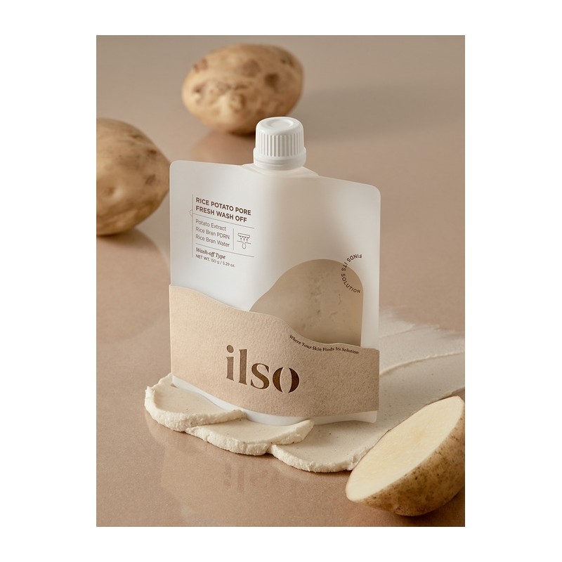 Ilso Rice Potato Pore Fresh Wash Off 150g / 일소