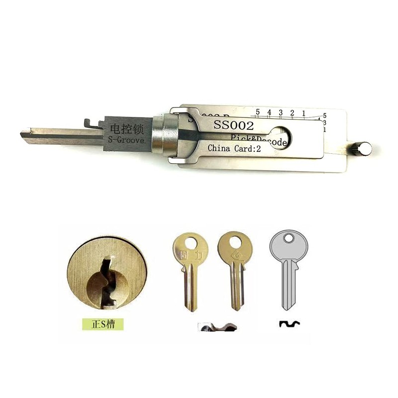 SS001 and SS002 2 in 1 Decoder and Pick Tools