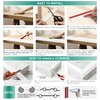 VLKAVIVA Flexible Wall Corner Protector, Peel and Stick Corner Trim
