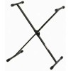 Stageline KS25Q Single-Braced X-Style Adjustable Keyboard Stand
