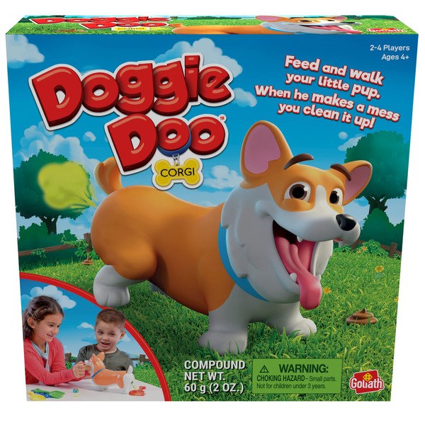Doggie Doo Corgi - Feed the Doggie and Collect His Doo to Win! | Kids Action Game | For 2-4 Players | Ages 4+