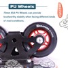 BRAVORD NZ Panda Roller Road Drift Skate with Cool Maple