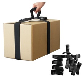 DIFEIUKI Carrying Belt, Carrying Belt, Handbag, Cross Shape, Adjustable Length, Load Capacity: 55.1 - 66.1 lbs (25 - 30 kg), For Moving, Furniture, Move Back, Single Person Use, High Stability, Heavy