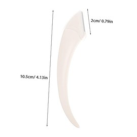 2pcs Eyebrow Razor Set for Women Curved Facial Hair Removal Shavers Gentle Blades Portable and Easy to Use Eyebrow Trimmers for Precise Shaping