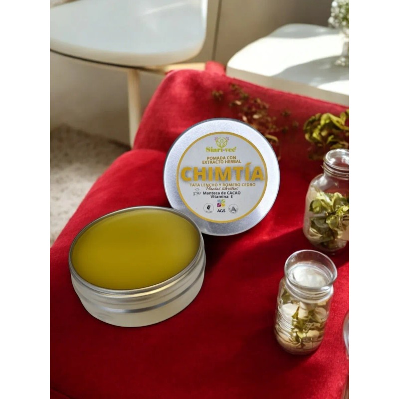 3 Pomada Chimtia 30grs Manteca Cacao Karite Desinflamantes Neutra