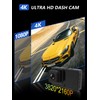 KORFRAD 4K Dash Cam Front and Rear, 2160P+1080P UHD Dual