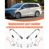 Rear Left and Right Power Sliding Door Cable Bracket Linkage