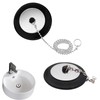 RICISUNG Bath Stopper (Set of 2) Rubber Stopper for Bathtubs,
