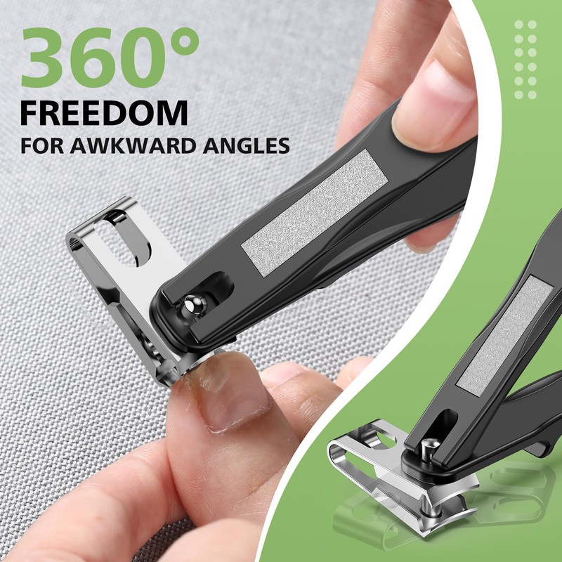 BALUCA Heavy Duty Toenail Clippers for Thick Nails & Seniors