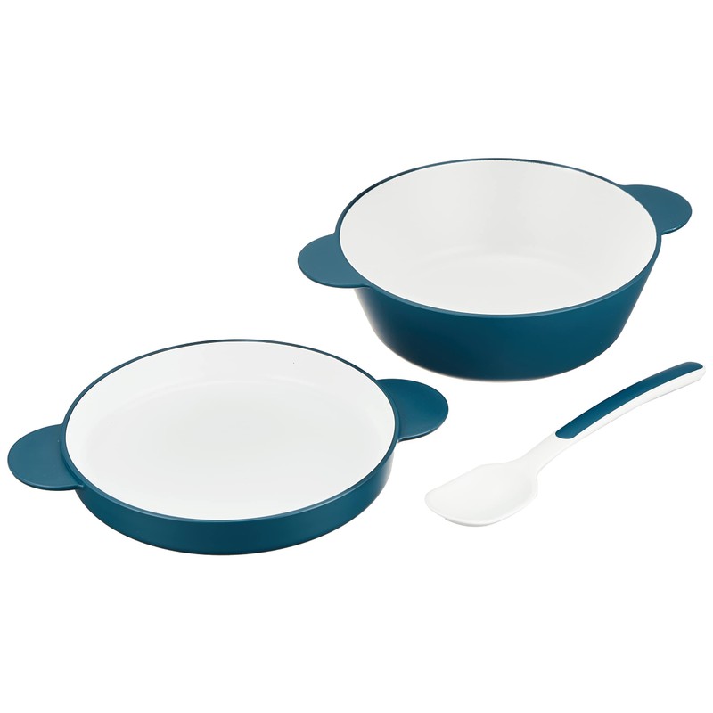 tak JTN-0190-NV Kids Dish Soup Bowl Set, S, Navy