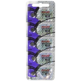 Maxell SR626SW 377 Silver Oxide Watch Battery 5 Pack