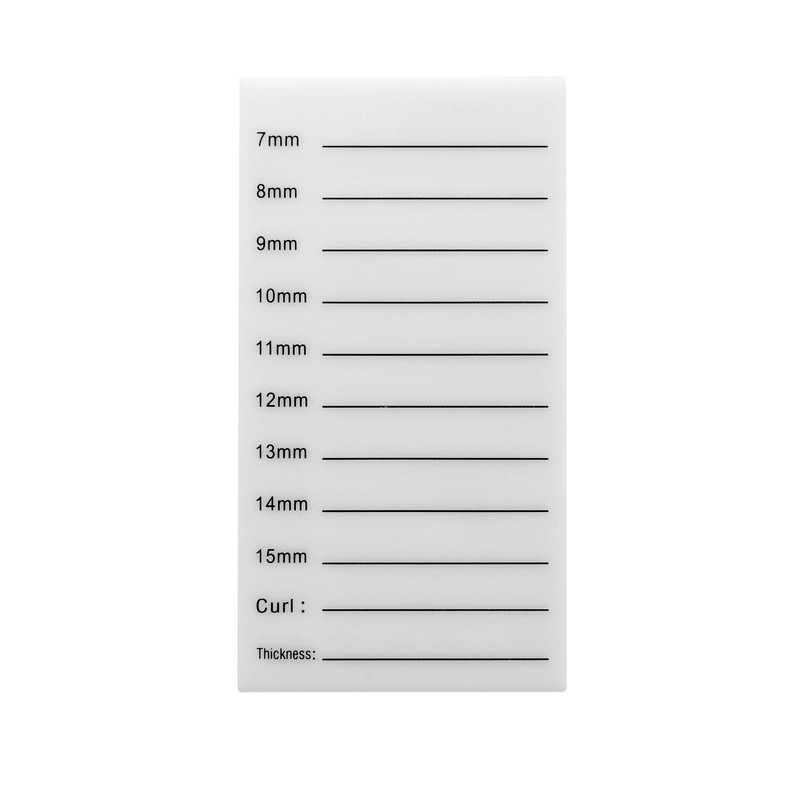 5pcs Palettes Lash Extension Holder Plate with Scale Individual Eyelash