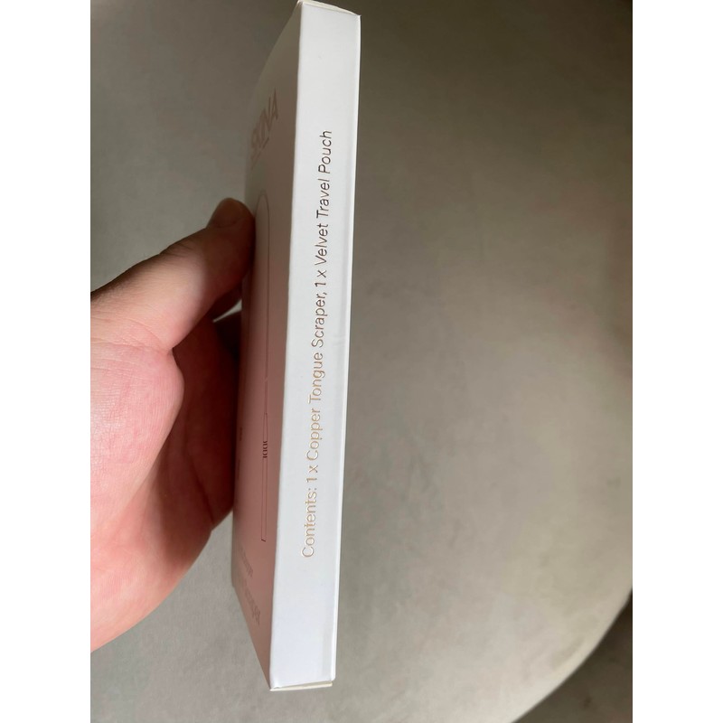 Generic Copper Tongue Cleaner- Oral Hygiene Tool for Fresh Breath