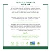 Desert Essence Tea Tree Therapy Cleansing Soap Bar - Botanically-Based