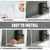 2 Pcs Bathtub Splashing Guard Acrylic Shower Tub Corner Water