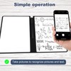 Portable A5 Dry Erase Notebook, 9.4x6.5 Inch Reusable Dry Erase