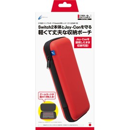 CYBER ・ シンプルポーチ （ Switch2 用） レッド