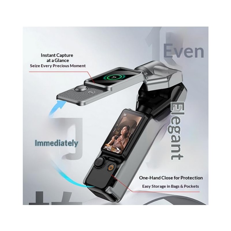 DJI Osmo Pocket 4 Protective Case Set Full Coverage with