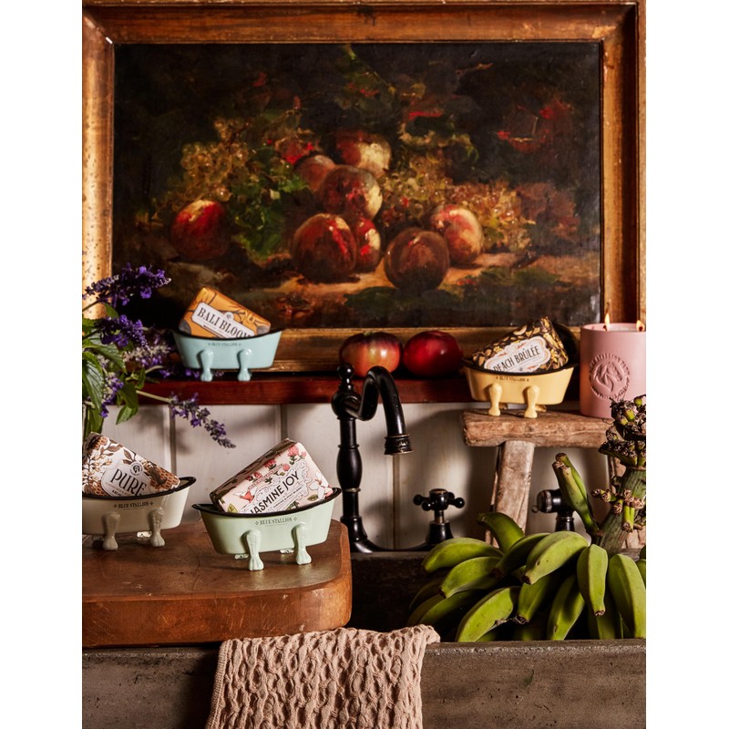 Yellow Mini Bathtub Soap Dish Caddy