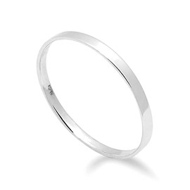925 sterling silver 2mm flat band rings in sizes G-Z (R)