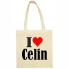 Reifen-Markt I Love Celin Shopping Bag School Bag Gym Bag