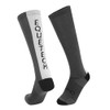 Equetech StridePro Long Riding Socks, Grey and White, 2 Pairs