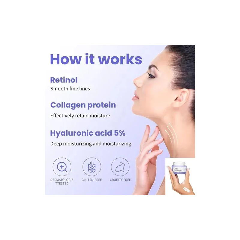 2x Neck Cream Tighten & Lift Firming, Neck Firming Cream