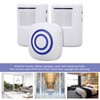 Wireless Doorbell Alarm Motion Sensor Detector Alert with 2 Sensor