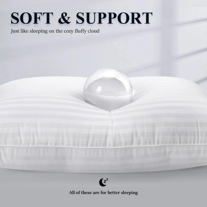 COZSINOOR Bed Pillows for Sleeping Queen Size - Hotel Quality