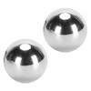 1 Pair Baoding Balls 3.5cm Diameter Stainless Steel Hand Balls