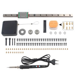 Dytabepl Stealth Kit Heat Set Insert Tool Soldering Iron Heat Insert Nut Embedded Kit M2-M8 for 3D Printer EU Plug