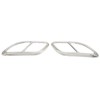 2PCS Quad Exhaust Tip Cover Tail Throat Decoration Replacement for
