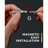 IUMIUN Mini Magnetic Phillips Screwdriver - Pocket Short Screw Driver
