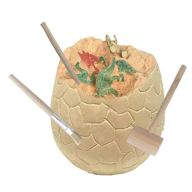 Dinosaur Egg Excavation Kit Jumbo Egg Unearth 14 Different Dinosaurs